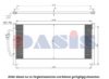 AKS DASIS 352014N Condenser, air conditioning